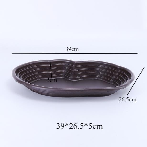 Reptile Feeding Dish Reptile Feeding Water Bowl Turtle Water Bowl Reptile Bathing Pool for Semi Aquatic Chameleon Gecko Rest, no Drainage - color: no drainage