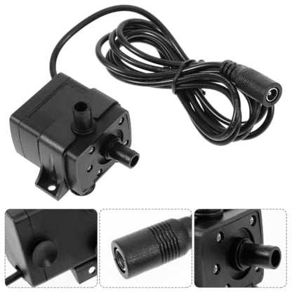 Mini Submersible Water Pump for Fountains and Fish Tanks with Quiet Operation, Abs Material, 90l/h to 240l/ Rate, Practical Small Pond Pump for Aquarium and Outdoor Use