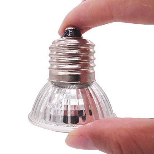 4-Pack 50W Heating Lamp,110V F Heating Lamp Spot Lamp for Turtle Aquarium Aquatic Reptile Lizard Habitat Heat Lighting,4 Pcs