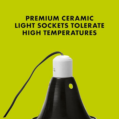 Zilla Premium Reflector Domes 5.5 Inches,Black - size: 5.5 Inch (Pack of 1)