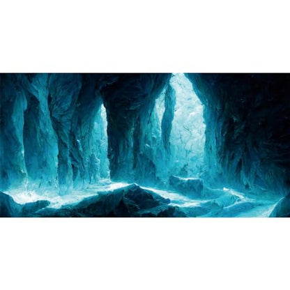 AWERT 72x18 inches Rock Cave Aquarium Background Rock Pillar Terrarium Background Cave Fish Tank Background - size: 72x18in/180x45cm