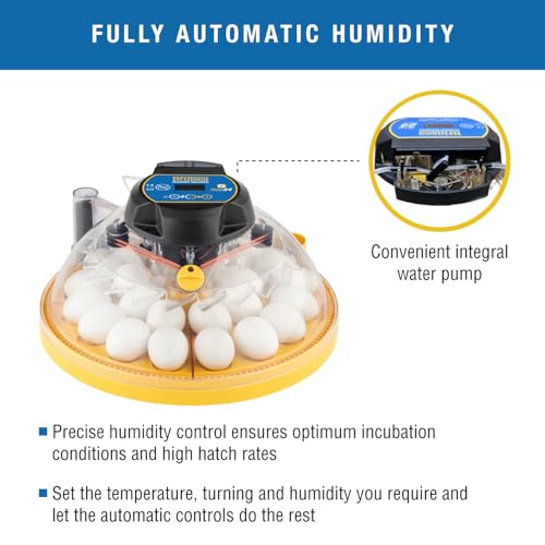 Brinsea Maxi 24 EX Connect Fully Automatic Smart Egg Incubator with App | 50+ years of innovation! Ultimate smart incubator with app-driven controls and real time alerts gives you total peace of mind