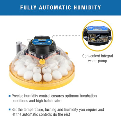Brinsea Maxi 24 EX Connect Fully Automatic Smart Egg Incubator with App | 50+ years of innovation! Ultimate smart incubator with app-driven controls and real time alerts gives you total peace of mind