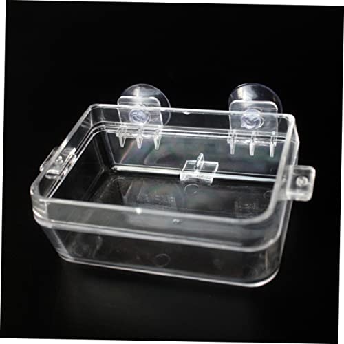 Toyvian 2Pcs Reptile Food Dish Escape Lizard Feeding Bowl for Reptiles Easy to Clean Water Storage Basin for Leopard Gecko Bearded Dragon and More