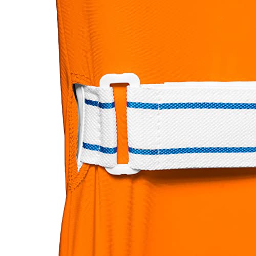 FORZA Cricket Pad Covers for Batting & Wicket Keeping Pads – Universal Fit Lycra Leg Guard Covers, Junior & Adult Sizes, Lightweight & Durable - color: Orange, size: Batting Pad Cover