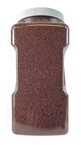Tropical Fish 1mm - 1/32" Floating 40% Protein Pellets for Discus, Cichlids, Bettas, Guppies, Tetras, Live Bearers, Baby Koi, Smaller Tropical and Pond Fish...WL 7oz Sm Jar - size: 7 Ounce (Pack of 1)