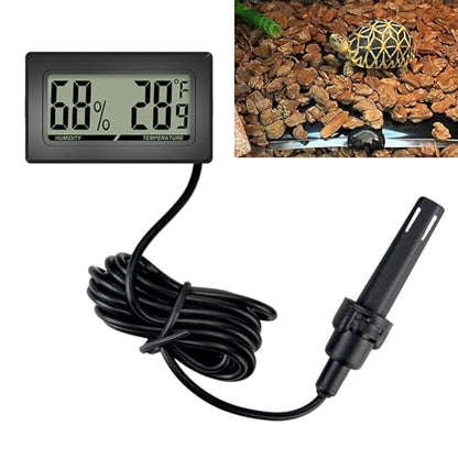 Practical Digital Hygrometer Thermometer for Vivariums and Incubators Environment with Accurate Measurements