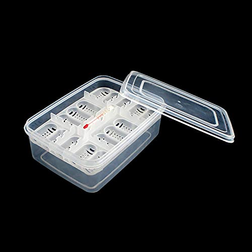 Still Awake Reptile Egg Incubator Professional Hatcher Hatching Box Case Tray Plastic Breeding Incubator for Hatching Snake,Lizards, Reptiles,Gecko(16 Slots Without Thermometer)