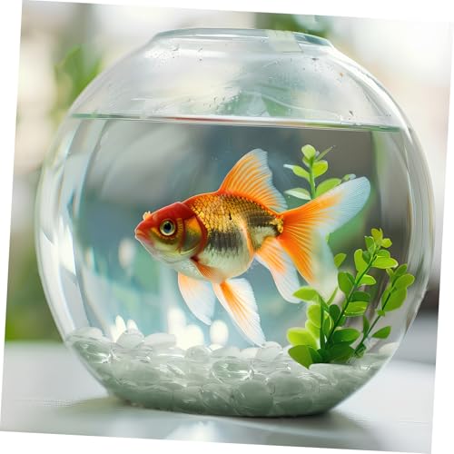 ABOOFAN Glass Bead Decorative Marbles Flat Marble Beads Vase Fillers Terrarium Decor for Jewelry Making