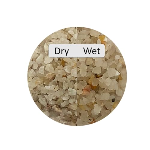 1 LB Fine Natural Silsand, Coarse Silica Sand for Plants, Aquariums, Fire Pits, Terrariums, Cactus and Succulent Plants & Garden Sand Grit - color: 1LB Silica Sand