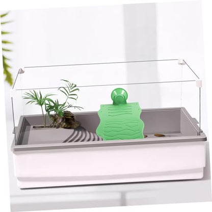 Turtle Basking Platform Suction Cup Reptile Resting Terrace for Aquariums Easy Climbing Access for Turtles and Amphibians Lightweight and Practical Terrarium Decor