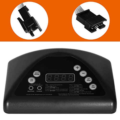Digital Thermostat Controller Kit for Masterbuilt MB20070511 Smoker | Electric Smoker Top Digital Control Panel Masterbuilt MB20071914/20071814 Electric Smoker - size: 6 buttons