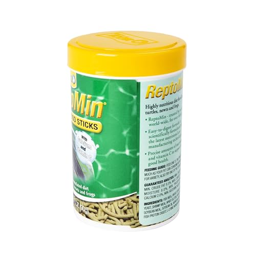 Tetra ReptoMin Floating Food Sticks for Aquatic Turtles, Newts and Frogs - size: 3.17 Ounce (Pack of 1)