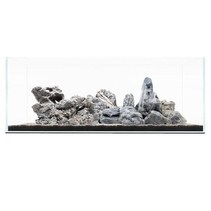 UNS Ultra Clear Rimless Tank - 26.7GAL | 101.2L - 29.52x17.71x11.81 | 75x45x30 CM, 8mm Glass Thickness, Leveling Mat Included - Low Iron, High Clarity Fish Tank w/ 45° Mitered Edge - [75S] - size: [75S] - 26.7 Gal - 29.52 x 17.71 x 11.81 in