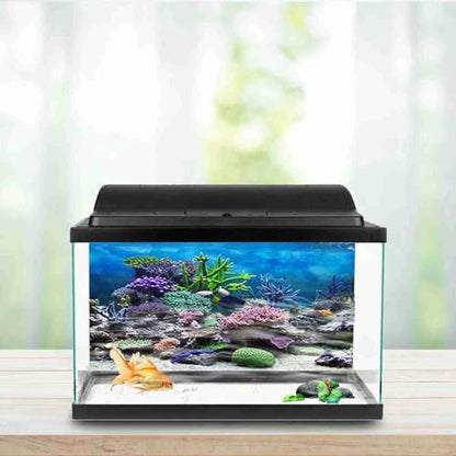 Aquarium Background Poster PVC Coral Reef Decor 29.9x11.8 Inch | Self- marine backdrop, ornament, horizontal fish wallpaper, ocean theme scenery attachment, - size: 76*30cm