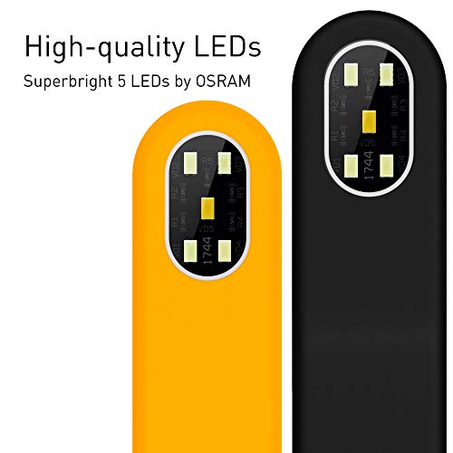 Fish Tank Light - Clip On Aquarium Light - Aquarium Light for Plants - LED Flexible Lamp for Freshwater Light - NanoSoft Black Fish Tank Lights 10 Gallon | Plants & Fish Aquarium Lighting, Full Spectrum Grow Lamp, Easy Install, Safe Durable Waterproof for