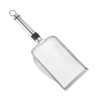 Reptile Litter Scoop Cleaning Tool for Reptile Waste Mesh Design for Efficient Litter Management for Indoor Use and