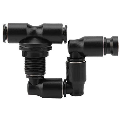 Reptiles Fogger Mist Sprinkler Adjustable Reptile Forest Super Fogger Mist System Black Pet Cooling System for Rainforest