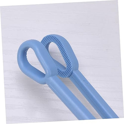 POPETPOP 2pcs Reptile Poop Scooper Set Plastic Tortoise Waste Picker Hamster Lizard and Bird Cleaning Tool Easy to Use Poop Pickup Clips for PET Waste Management
