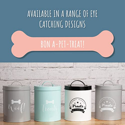 1.4 Qt. Small Treat Canister (Casper (Powder Blue)) - color: Casper (Powder Blue)