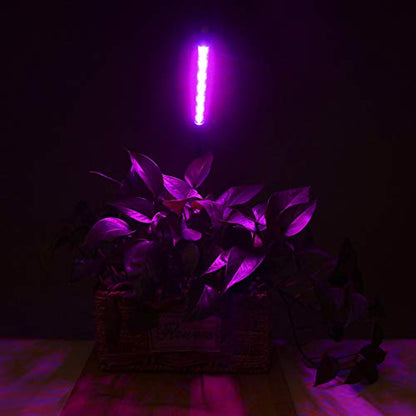 LED Grow Lights for Indoor Plants 20 LED, Plant Growing Lights Full Spectrum Auto ON Off with 3/9/12H Timer, 9 Dimmable Lightness Clip-On Desk Grow Lamp Bulb | Full Spectrum Plant Lamp,Clip-On Desk Grow Lamp Bulb,3/9/12H Timer,9 Dimmable Lightness,3 Light