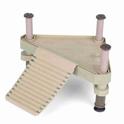 Floating Platform Ramp Ladder Terrarium Tank Ornament Turtle Platform for Small to Medium Reptiles