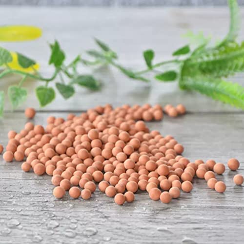 2.0 LB Clay Pebbles, 1/8'' Gardening Ceramsites Growing Media for Succulents Orchids, Aquaponics, Aquaculture Hydroponics. Ceramsite Clay Rocks Decor Cultivation, Leca for Plants - size: 2.0 LB