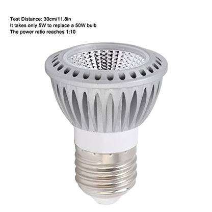 Sun Basking Lamp Bulb, Turtle Basking Light Bulb UVA UVB Concave and Convex Mirror Full Spectrum LED Reptile Heat Lamp Bulb Replacement (Silver 5.0) - color: Silver 5.0
