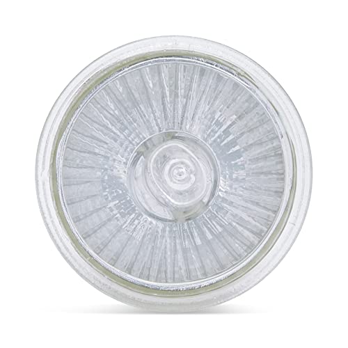 75W MR20 Heat Light Bulb for Reptiles Reptile Light - 1 Pack | Carolina Custom Cages UVB Halogen Basking Light GU10 Twist Lock Base Bulb for Turtle · Bearded Dragon · Other Reptiles