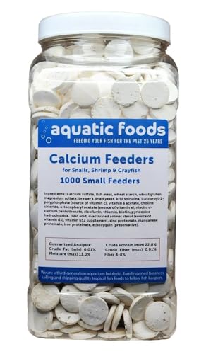 Calcium Feeders Small Disks 1000ct Large Jar - size: 1000 Count (Pack of 1)
