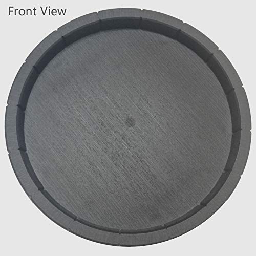 Reptile Feeding Dish Bowl Food and Water Bowl Tortoise Dish Reptile Tank Decor, Dia 6.7 Inches, Round