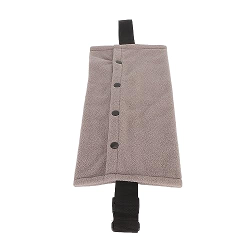 Travel Sling for Lizards, Soft Adjustable Strap, Reptile Sling Carrier, Ample Space for Traveling (Grey) - color: grey