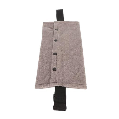 Travel Sling for Lizards, Soft Adjustable Strap, Reptile Sling Carrier, Ample Space for Traveling (Grey) - color: grey