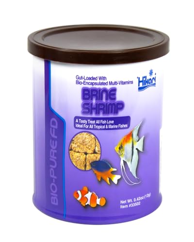 Hikari Bio-Pure Freeze Dried Brine Shrimp for Pets, 0.42-Ounce