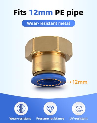 Drip Irrigation System,Automatic Garden Watering System, 360 Degree Adjustable Garden Sprinkler, High Output Mist Spray Nozzle for Potted Plants, Easy Connect & Rotating Head, Customizable Water Flow - size: 165 FT