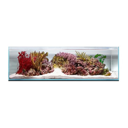 UNS Ultra Clear Rimless Tank - 10.2GAL | 38.8L - 23.62x14.17x7.08 | 60x36x18 CM, 5mm Glass Thickness, Leveling Mat Included - Low Iron, High Clarity Fish Tank w/ 45° Mitered Edge - [60S] - size: [60S] - 10.2 Gal - 23.62 x 14.17 x 7.08 in