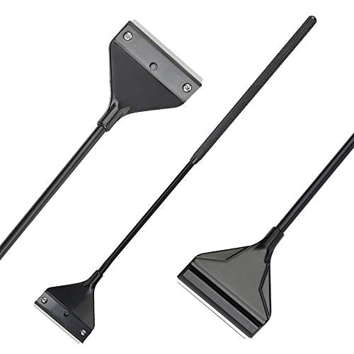 Pronetcus Algae Scraper for Glass Aquariums, Fish Tank Cleaner, Aquarium Algae Scrapers with 10 Stainless Steel Blades. - size: 16.15 Inch