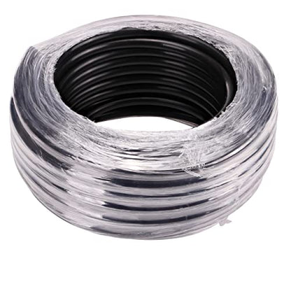 Raindrip 016005P 1/4-Inch Drip Irrigation Supply Tubing, 50-Foot, for Irrigation Drippers, Drip Emitters, and Drip Systems, Black Polyethylene - size: 50 Ft, style: Polyethylene