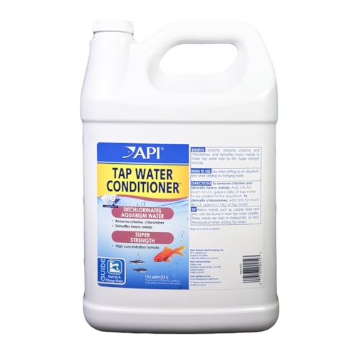 API TAP Water Conditioner Aquarium Water Conditioner 1-Gallon Bottle - color: multi, size: 128 oz.