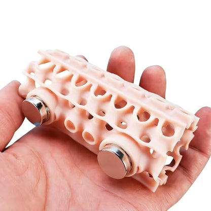 Magnetic Jumping Spider Hide – Jumping Spider Accessories, 3D Printed Cave Climbing Tunnel for Tarantula Geckos and Small Reptile Habitats
