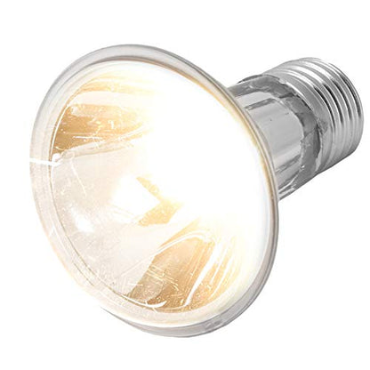 Reptile Sun Lamp, Full Spectrum Light Self Ballasted Vapor Basking Spot Light Bulb Visual Light Heat UBA UVB Sunbathe Bulb for Reptile Amphibian(75W) Heat Lamps