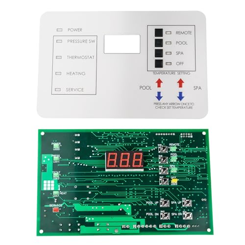 472100 Digital Display Temperature Controller Board Compatible with Pentair MiniMax NT Series Pool & Spa Heaters – High Precision, Easy Install, Durable Upgrade with Keypad