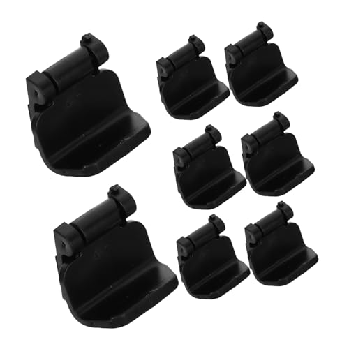 8pcs Reptile Bracket Clips Durable Locking Aquarium Lid Clips for Turtle Tanks Broad Compatibility Quick Installation Escape Prevention for Fish and Amphibian Enclosures