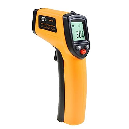 Tyenaza Temperature Measuring Gun, Non Contact Laser Positioning High Accuracy Handheld Infrared Thermometer for Cooking, Pizza Oven