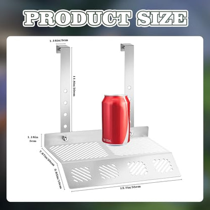 Turtle Tank Accessories, Height Adjustable Stainless Steel Hanging Basking Platform with Ramp, Tortoise Habitat Accessories, Turtle Basking Platform, Tortoise Climbing Ramp