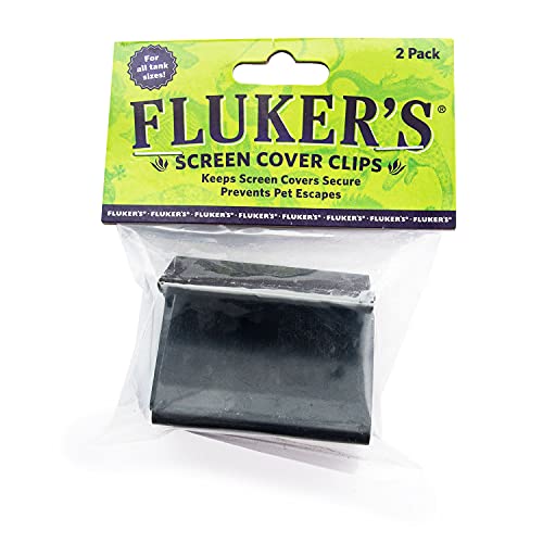 Fluker's Premium Terrarium Screen Cover Clip - size: All Size