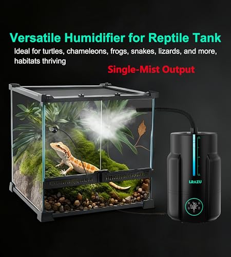 Reptile Fogger Extension Hose, Plants Humidifier Replacement Tubes, Accessories for Reptile Tank, Terrarium, Grow Tent, Mushroom（Not Include Humidifier） - color: Grey