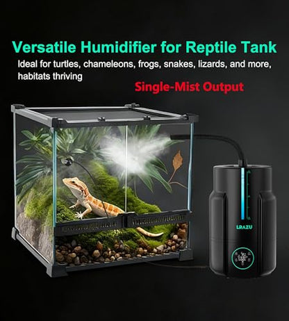 Reptile Fogger Extension Hose, Plants Humidifier Replacement Tubes, Accessories for Reptile Tank, Terrarium, Grow Tent, Mushroom（Not Include Humidifier） - color: Grey