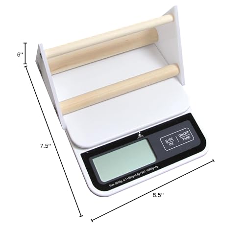 W.C. Redmon Deluxe Digital Small Animal and Aviary Scale with Perch, Golds & Yellows