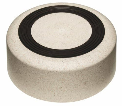 Loving Pets - Dolce Bamboo - Eco-Friendly Pet Bowls & Dishes for Dog, Cats, Puppy Food and Water Dish -Sustainable and Dishwasher Safe, Made with Real Bamboo (Small, Oat-Beige) - color: Oat Beige, size: Small Dish